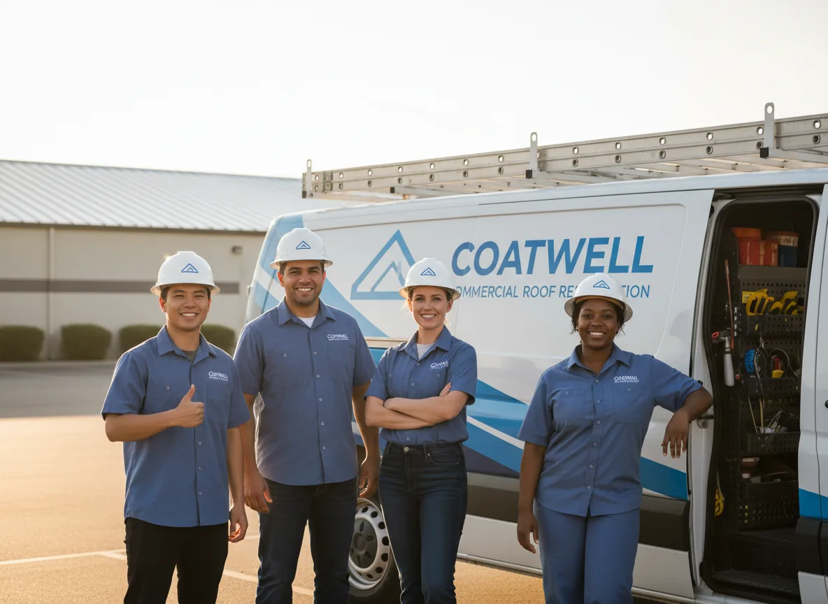 Commercial roof coating company in Patterson, IA